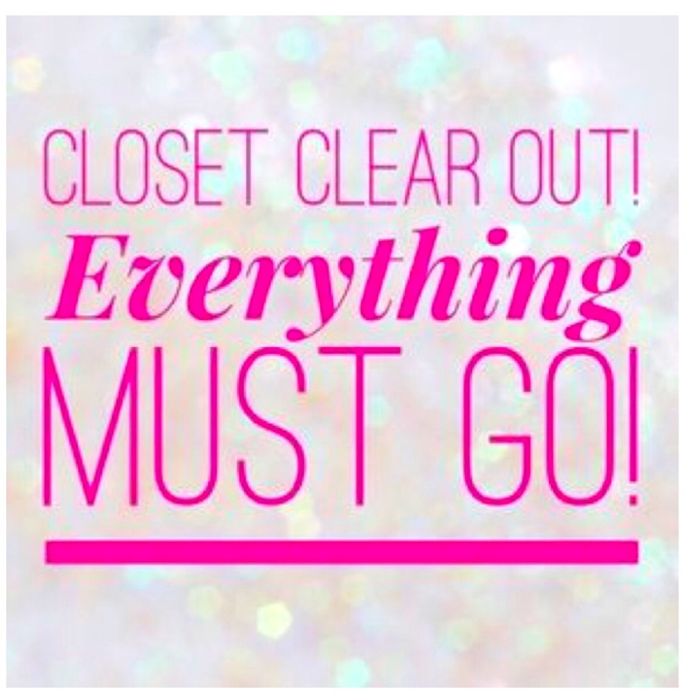 Closet clean out